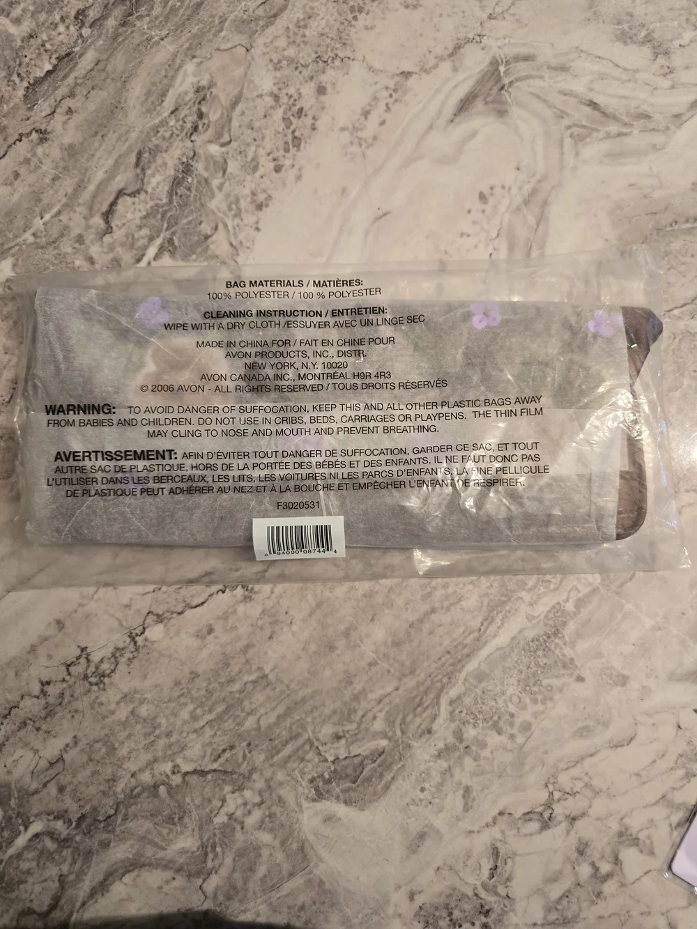 Avon Embroidered Clutch, Vitamin C skin Cream, 2 Packa Hair Clips